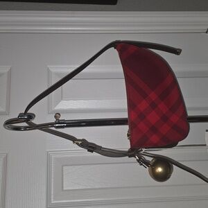 Burberry Red Plaid Bag